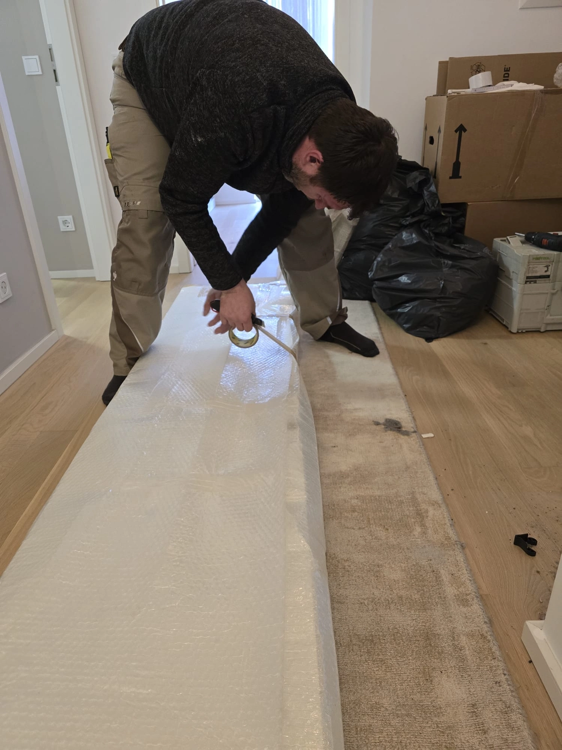 Mobelmotage und Transport - Verpackung